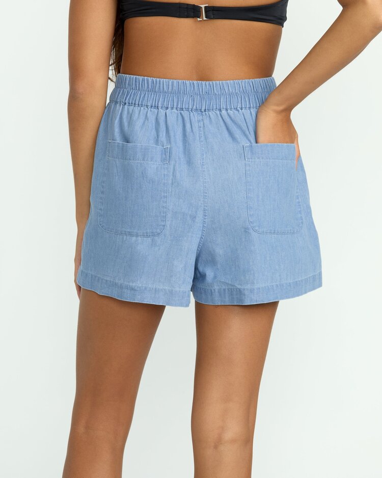Volcom Lived In Track Short | Chambray