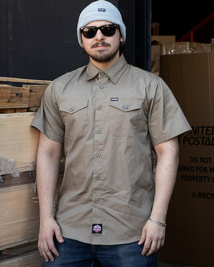 Dixxon Dixxon Workforce Short Sleeve | Khaki