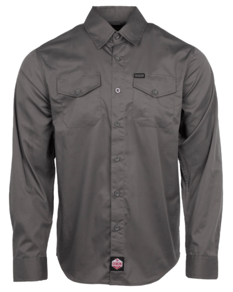 Dixxon Dixxon Workforce Long Sleeve | Charcoal