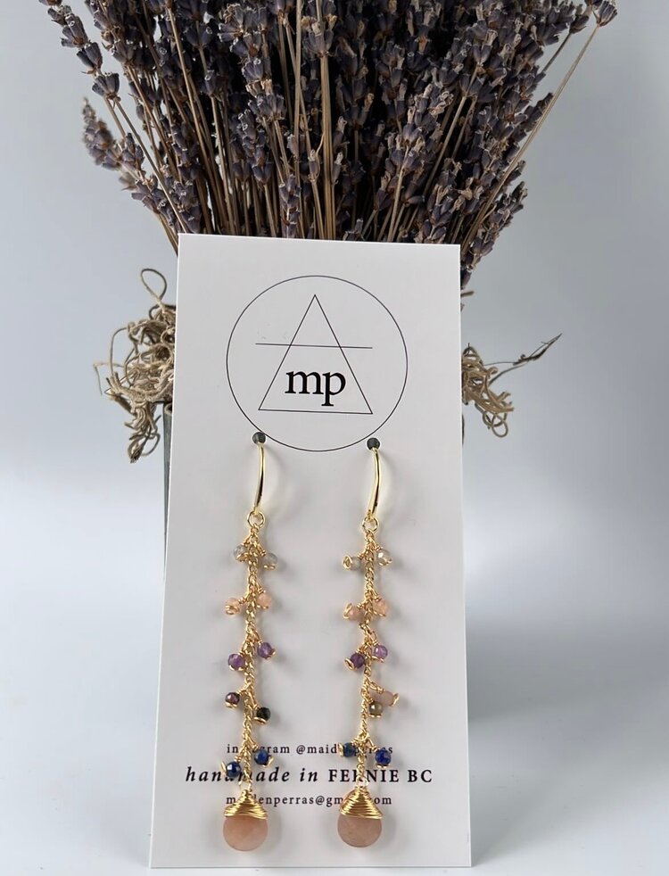 Maiden Perras Maiden Perras Beaded Drop Earring | Gold