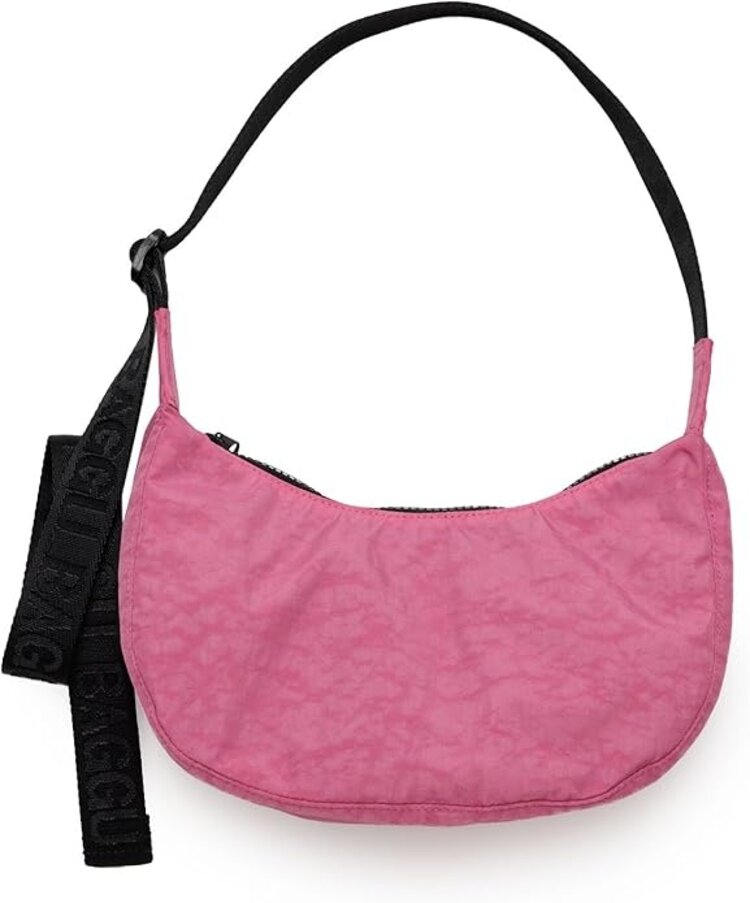 Baggu Baggu Small Nylon Crescent Bag | Azalea Pink