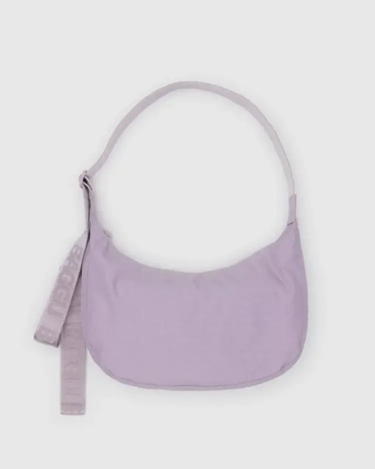 Baggu Baggu Medium Nylon Crescent Bag | Dusty Pink