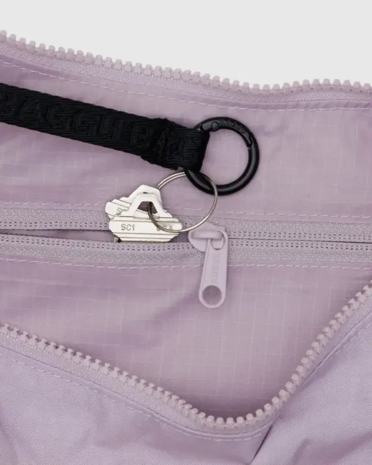 Baggu Baggu Medium Nylon Crescent Bag | Dusty Pink