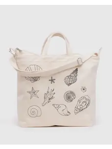 Baggu Baggu Horizontal Zip Duck Bag | Embroidered Shells