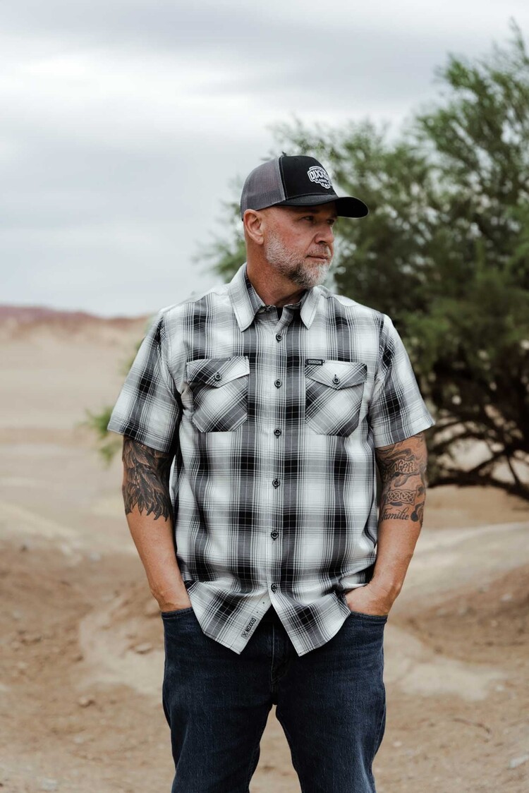 Dixxon Sutherland 5 Year Bamboo Short Sleeve | BlackGrey