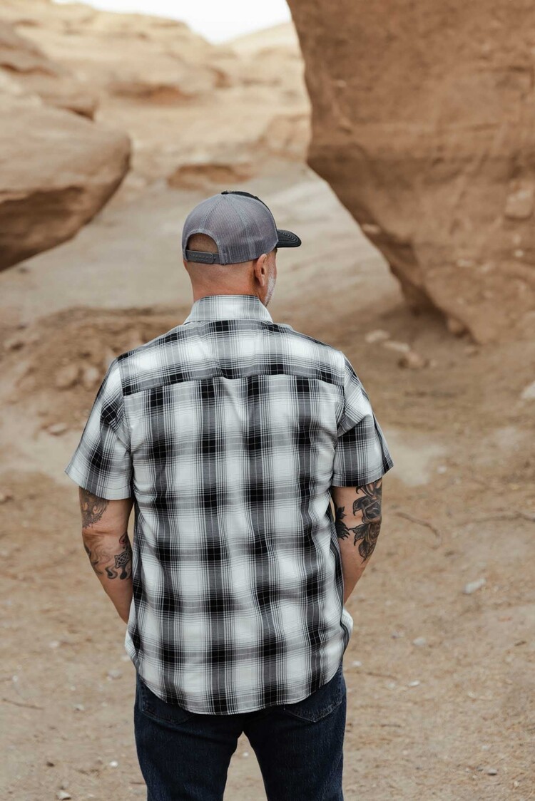 Dixxon Sutherland 5 Year Bamboo Short Sleeve | BlackGrey