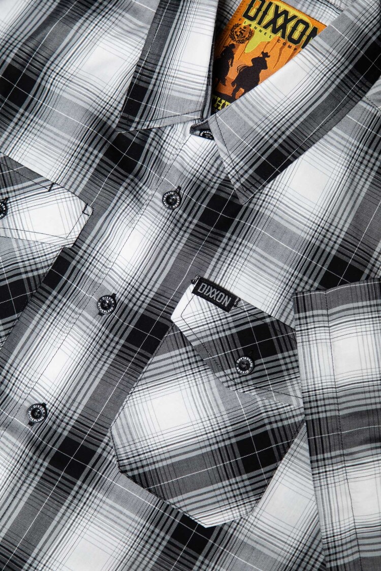 Dixxon Dixxon Sutherland 5 Year Bamboo Short Sleeve | BlackGrey