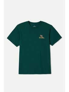 Brixton Brixton Inwood Short Sleeve Standard TShirt | Deep Emerald