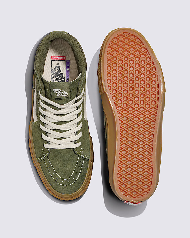 Vans Vans Skate Sk8Hi Shoe | Grape Leaf Green  Gum