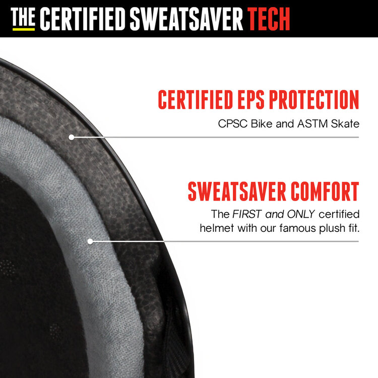 Certified Sweatsaver Helmet | White Matte