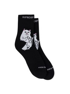 Ripndip Ripndip Lord Nermal SMT Mid Socks | Black