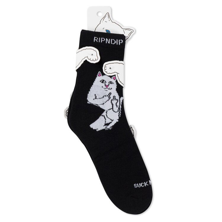 Ripndip Ripndip Lord Nermal SMT Mid Socks | Black