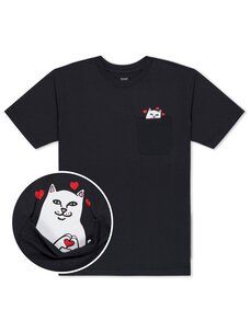 Ripndip Ripndip Nermal Loves Pocket Tee | Charcoal Heather