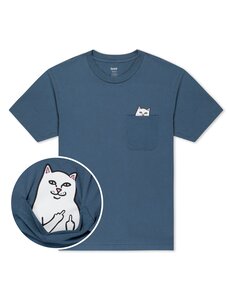 Ripndip Ripndip Lord Nermal Pocket Tee | Slate Mineral Wash