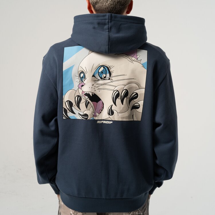 Ripndip Metal Claw Hoodie | Navy