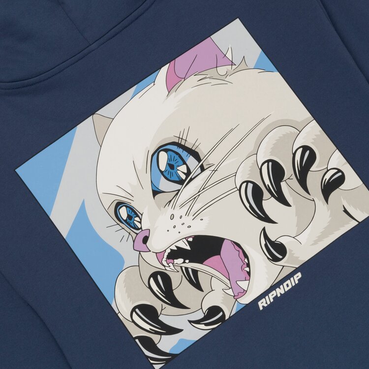 Ripndip Metal Claw Hoodie | Navy