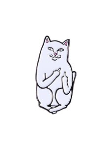 Ripndip Ripndip Pin Lord Nermal | White