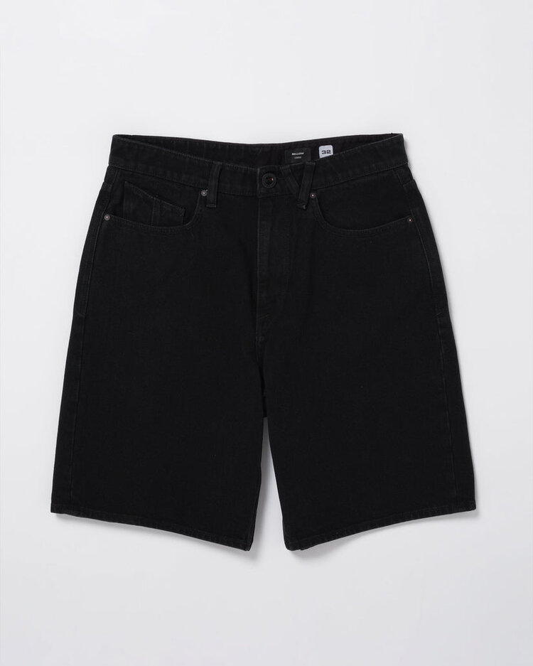 Billow Denim Short | New Black