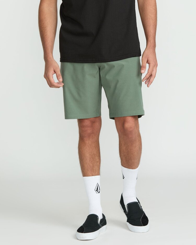 Volcom Frickin Cross Shred Static Shorts 20 | Light Olive