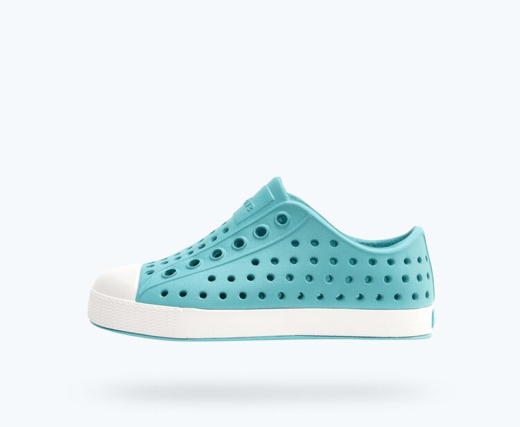 Native Native Kids Jefferson | Pool BlueShell White