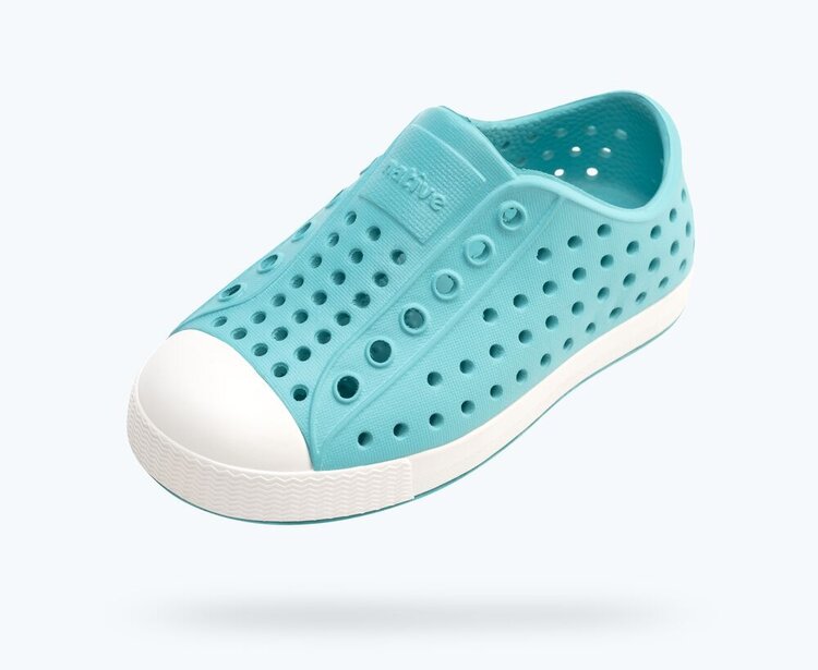 Native Kids' Jefferson | Pool BlueShell White