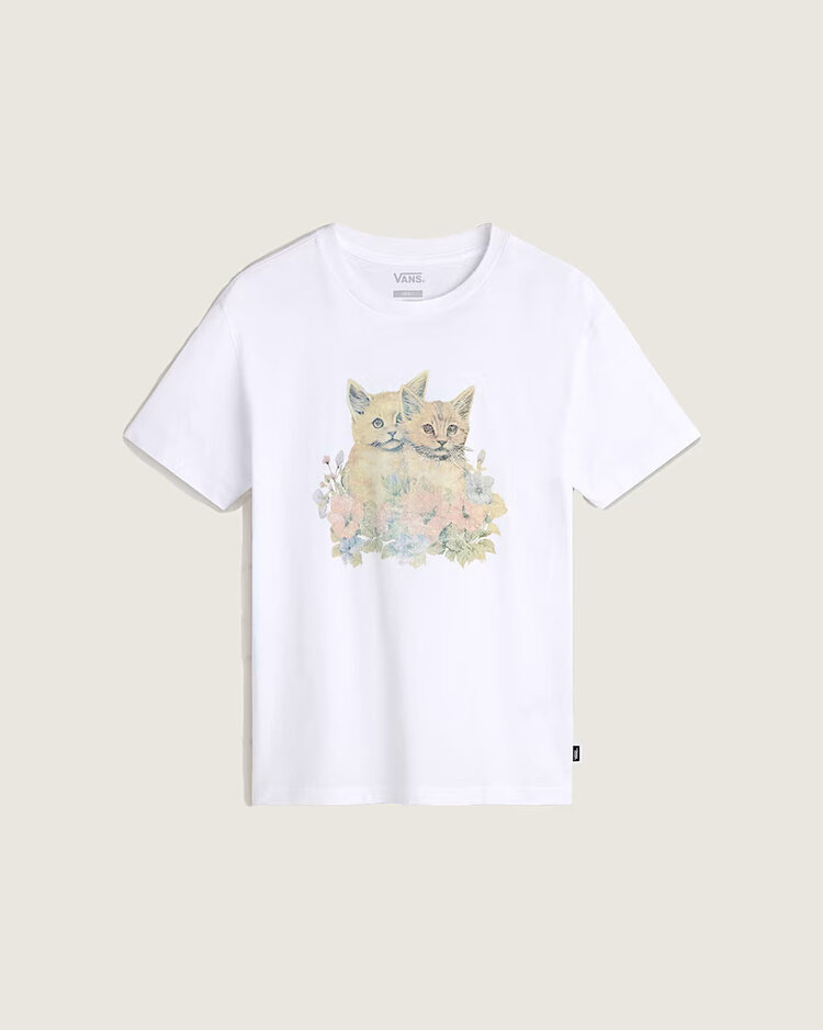 Vans Vans Womens Smitten Oversized Tee | White