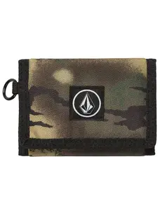Volcom Box Stone Wallet | Dark Khaki