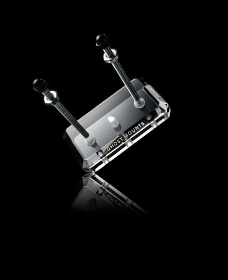 Mehrathon Ghost Mounts Wall Mount | Clear