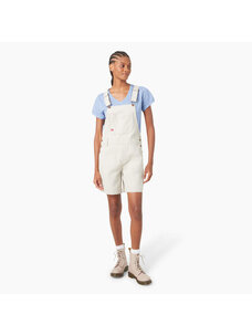 Dickies Women's 7" Bib Shortall | Stone
