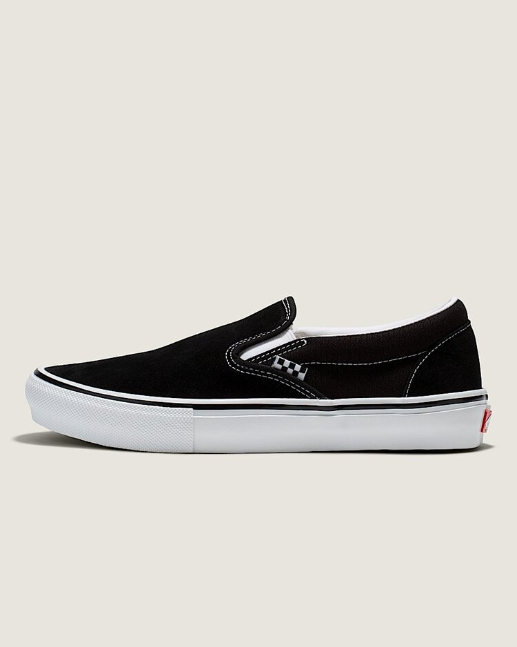 Vans Skate Slip-On | Black and White