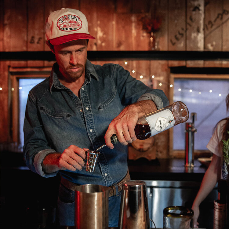 Sendero Provisions Co. Sendero Giddy Up Hat | Cream/Maroon