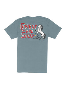 Sendero Provisions Co. Cowboy Pro Shop T-Shirt | Army Green