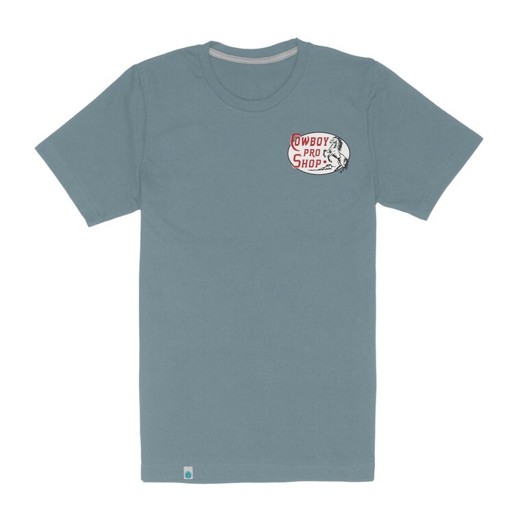 Sendero Provisions Co. Cowboy Pro Shop T-Shirt | Army Green