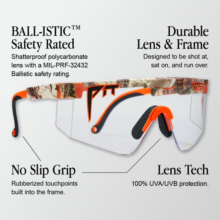 Pit Viper Pit Viper The Actualbush | Original 2.0 Wide Polarized Gold