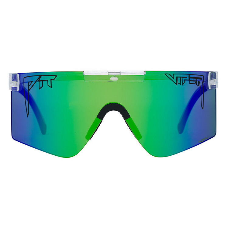 Pit Viper Pit Viper The Bio Clear | Original 2.0 Wide Polarized Blue-Green