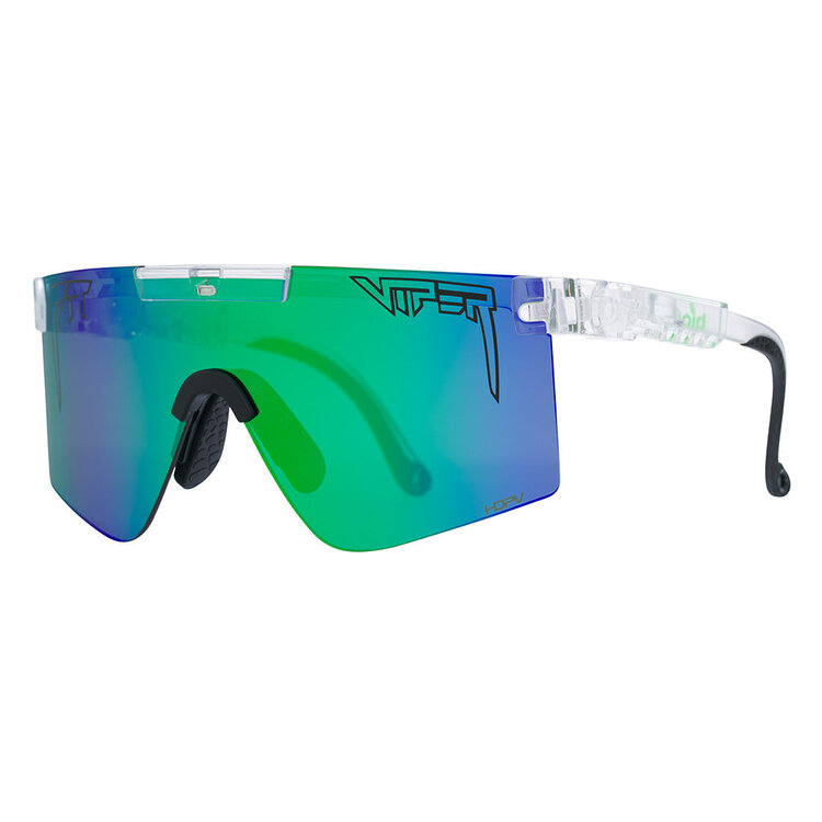 Pit Viper Pit Viper The Bio Clear | Original 2.0 Wide Polarized Blue-Green