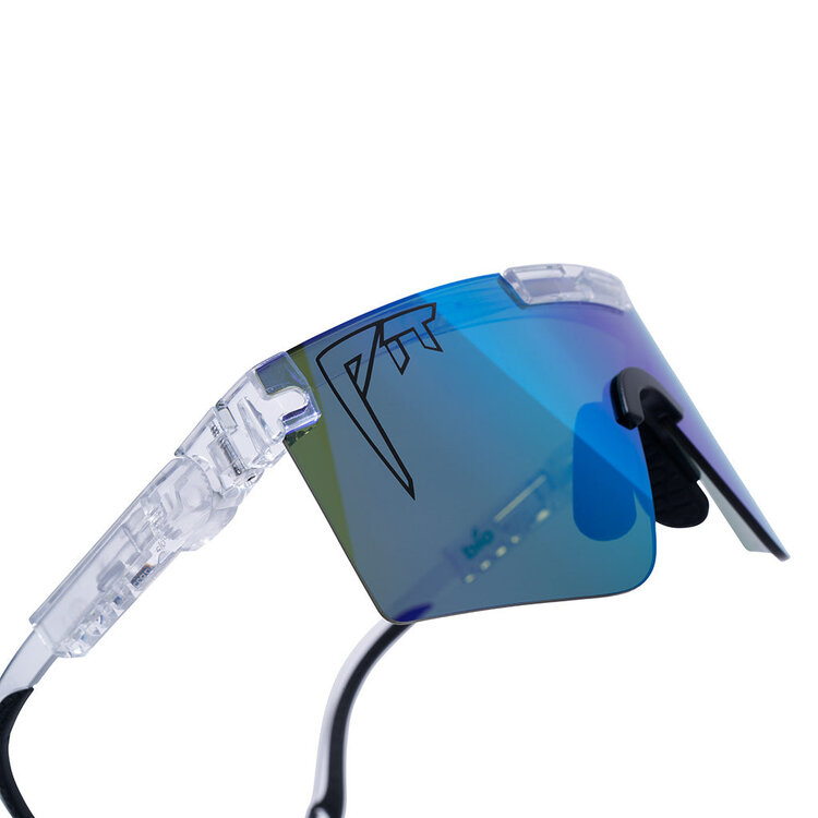 Pit Viper Pit Viper The Bio Clear | Original 2.0 Wide Polarized Blue-Green