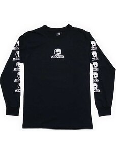 Skull Skates Longsleeve Tee | Black