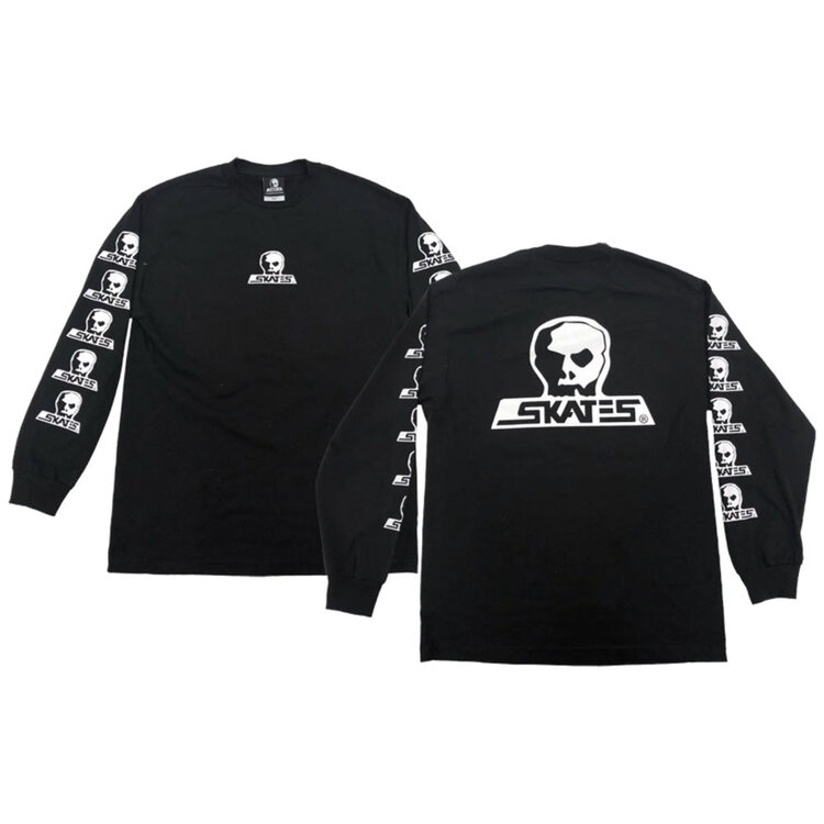 Skull Skates Longsleeve Tee | Black