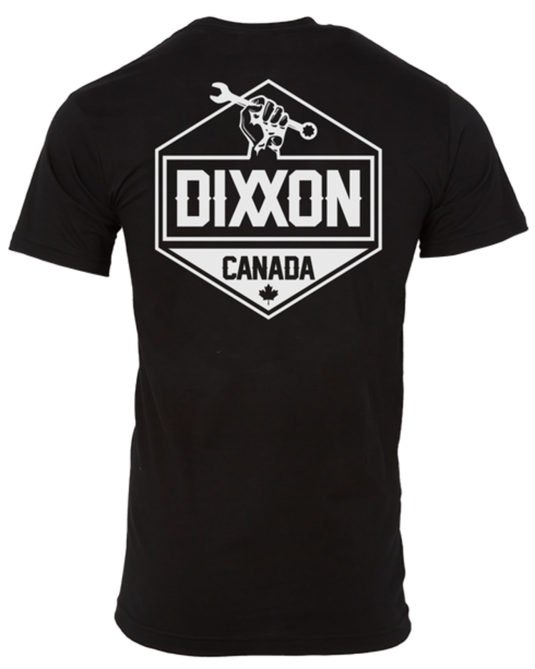 Dixxon Dixxon Working Class Canada Tee | Black