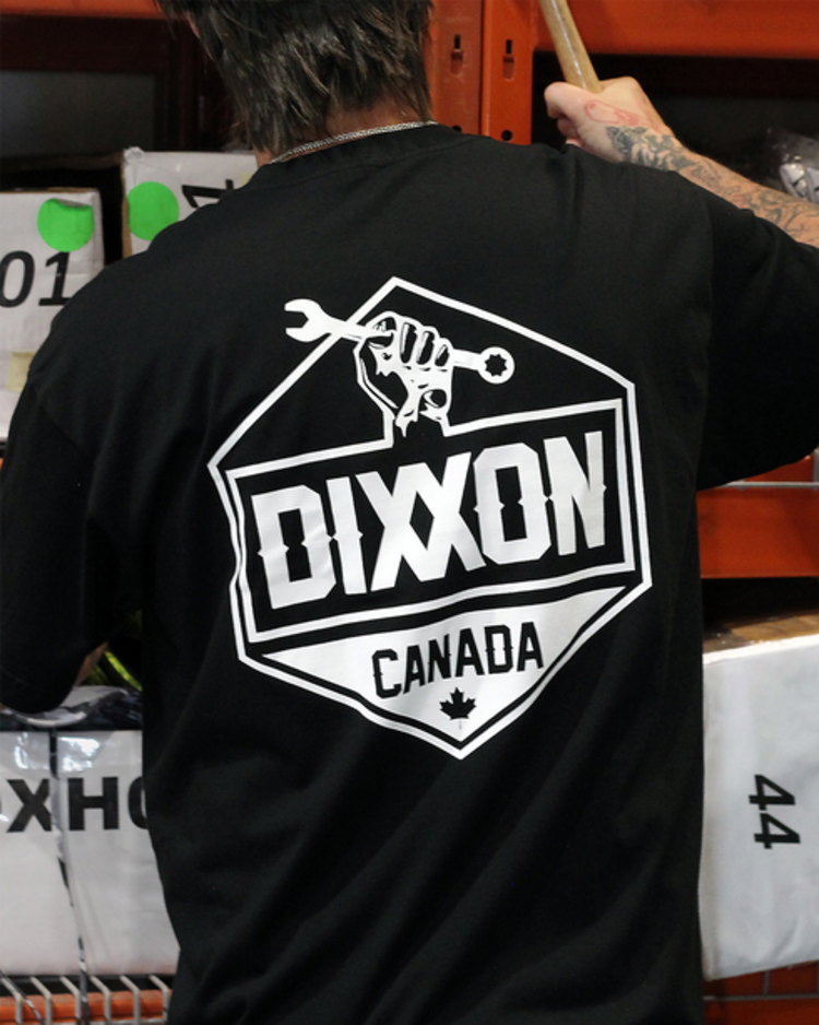Dixxon Dixxon Working Class Canada Tee | Black