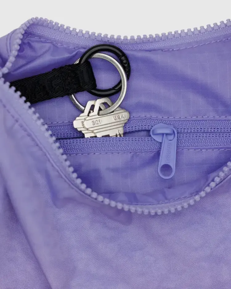 Baggu Small Nylon Crescent Bag | Wisteria
