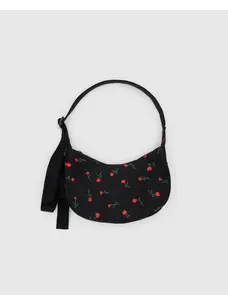 Baggu Baggu Small Nylon Crescent Bag | Painted Wildflower