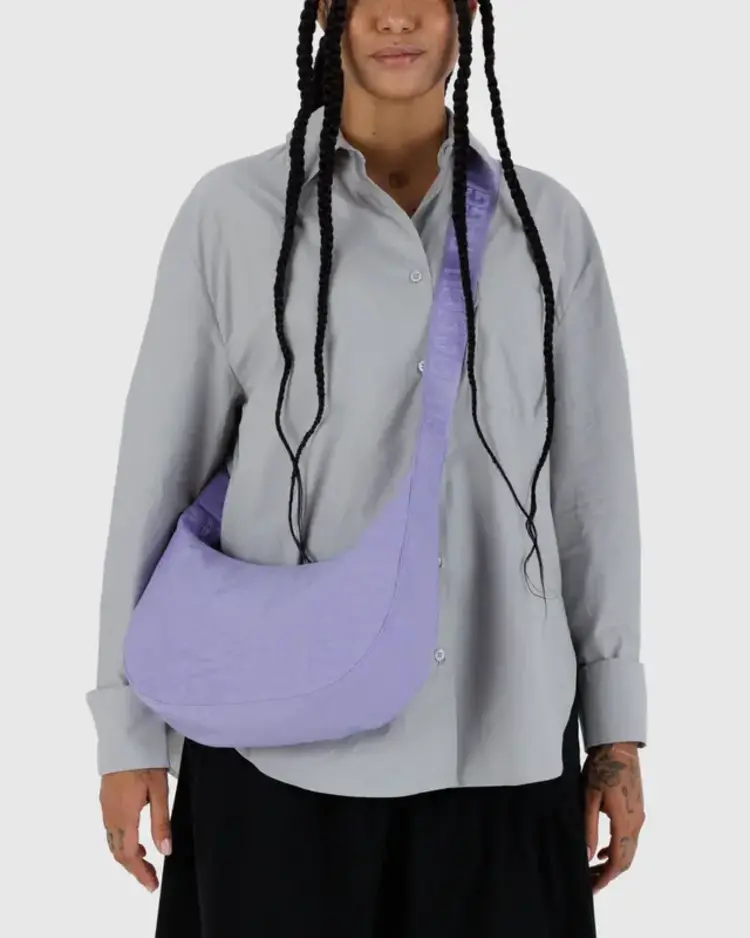 Baggu Baggu Medium Nylon Crescent Bag | Wisteria