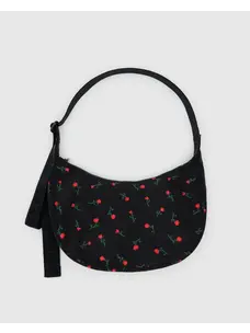 Baggu Baggu Medium Nylon Crescent Bag | Painted Wildflower