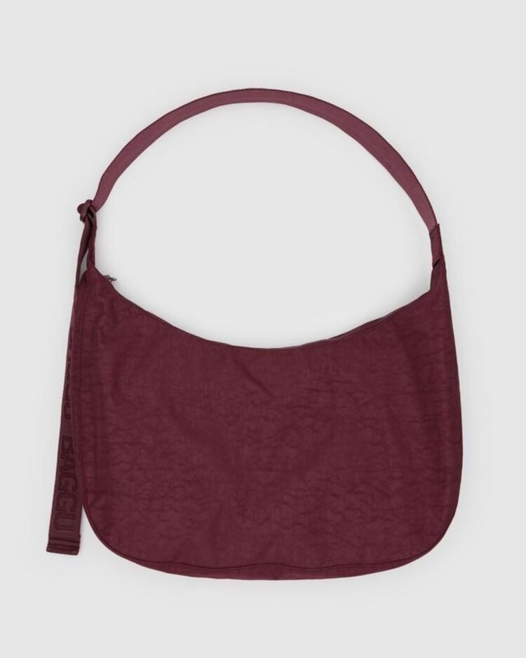 Baggu Baggu Large Nylon Crescent Bag | Mahogany