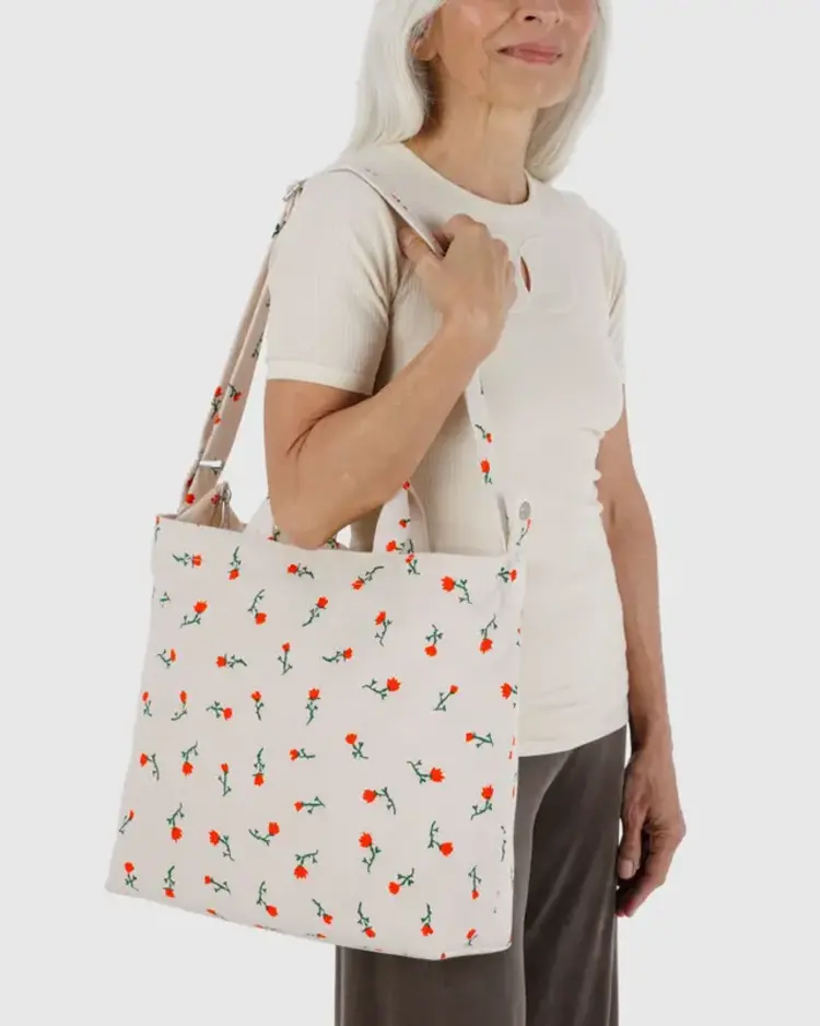 Baggu Baggu Horizontal Zip Duck Bag | Painted Wildflower