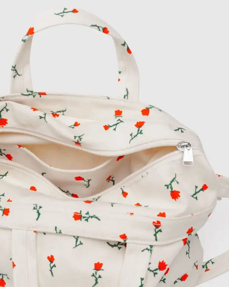 Baggu Baggu Horizontal Zip Duck Bag | Painted Wildflower