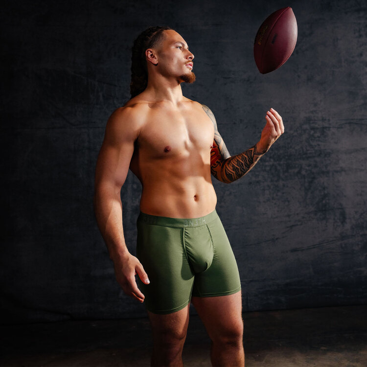 BN3TH BN3TH Classic Icon Boxer Brief Pt | Forest - Bronze