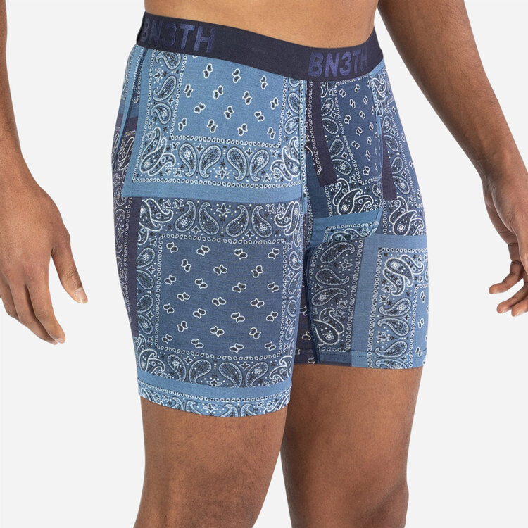 BN3TH Classic Icon Boxer Brief| Cowboy Bandana- Navy